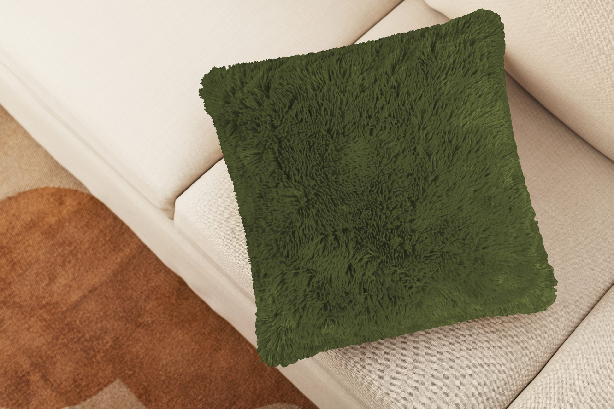 Polar Bear Green 50x50 - Afbeelding 3